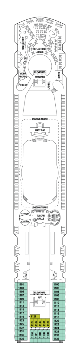 Deck 11 Map