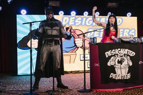 Designated Debaters - Batman vs. Superman hosted by Cruise Director Jess